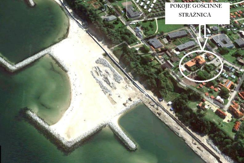 Pokoje Goscinne Straznica Jarosławiec 外观 照片